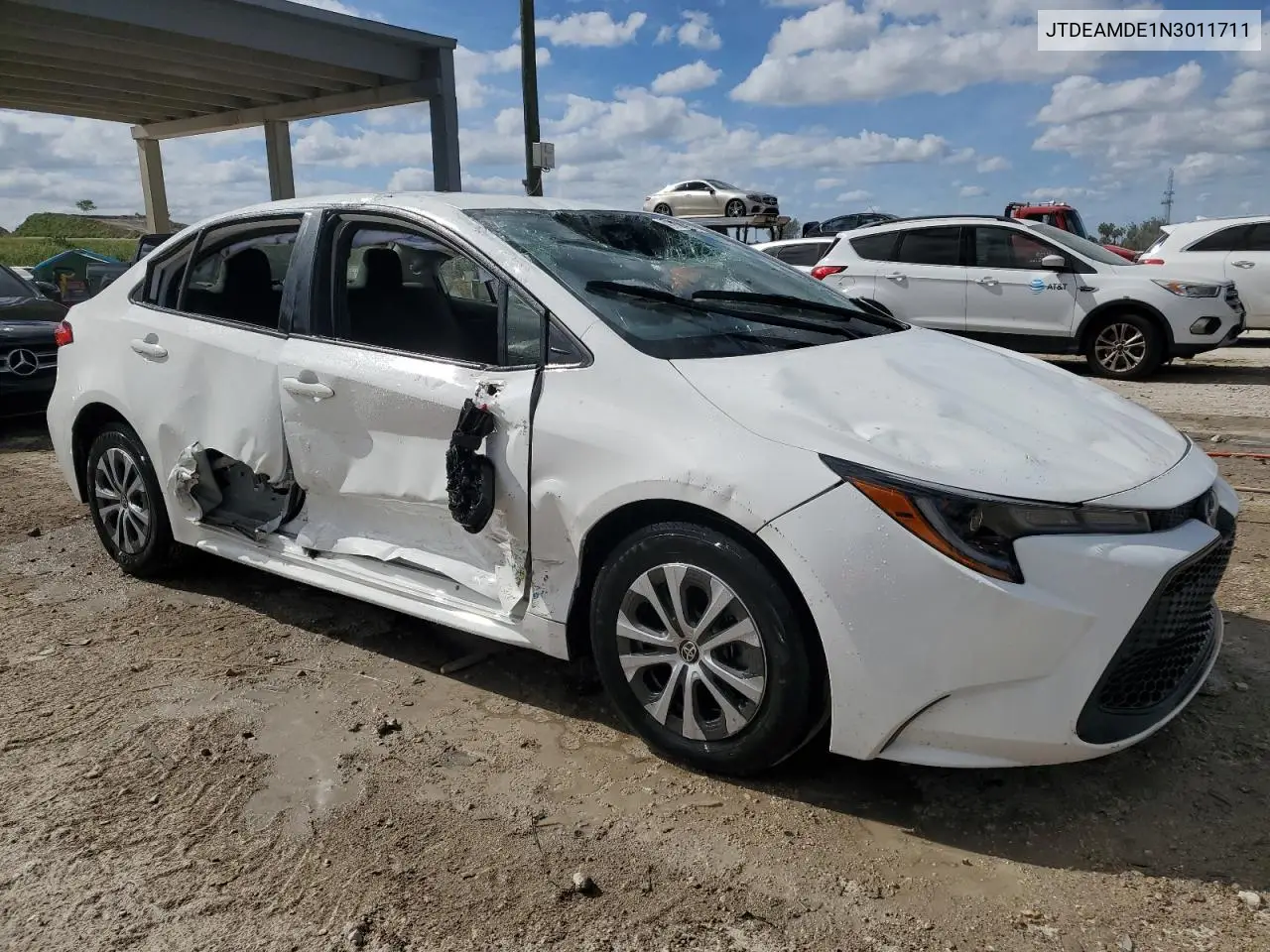 JTDEAMDE1N3011711 2022 Toyota Corolla Le