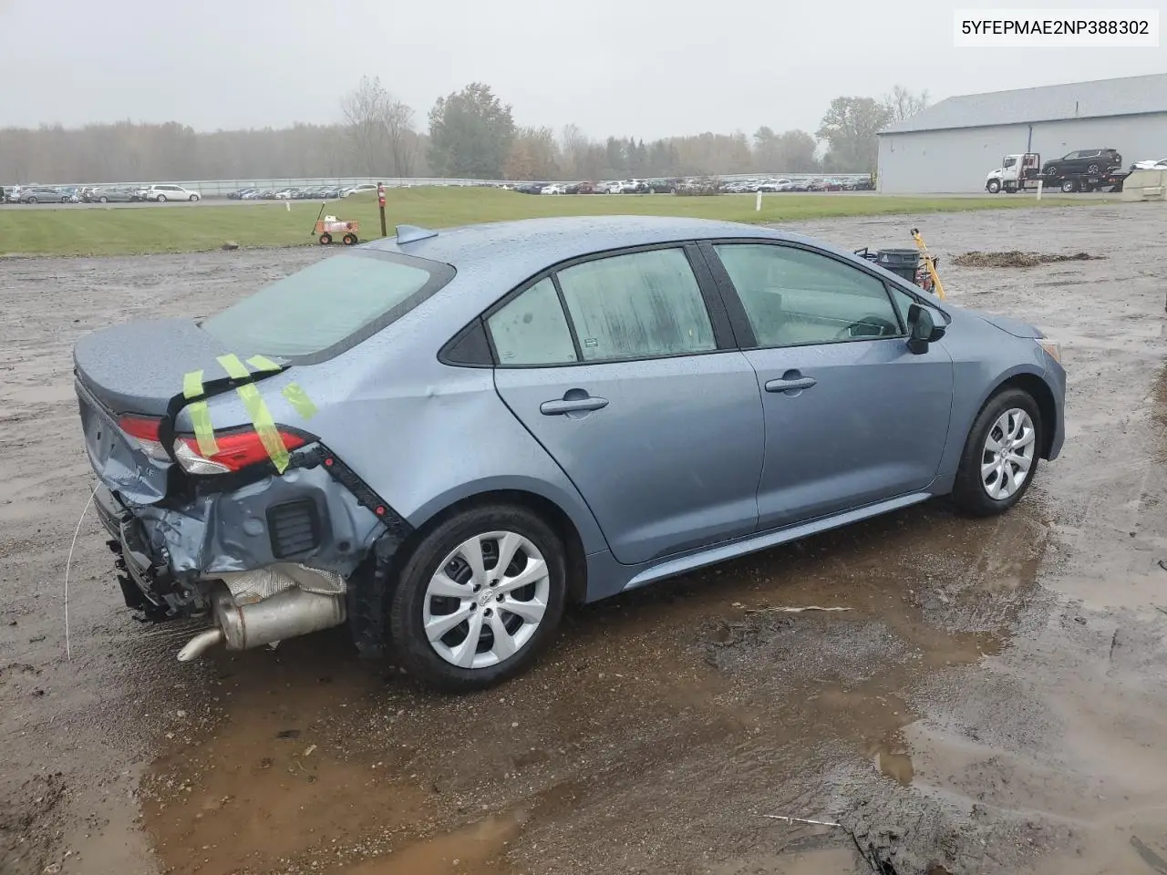 5YFEPMAE2NP388302 2022 Toyota Corolla Le