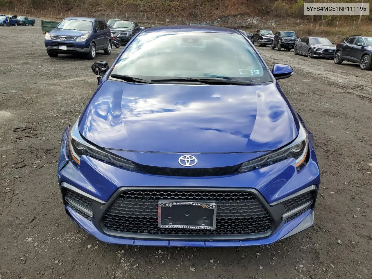 5YFS4MCE1NP111195 2022 Toyota Corolla Se