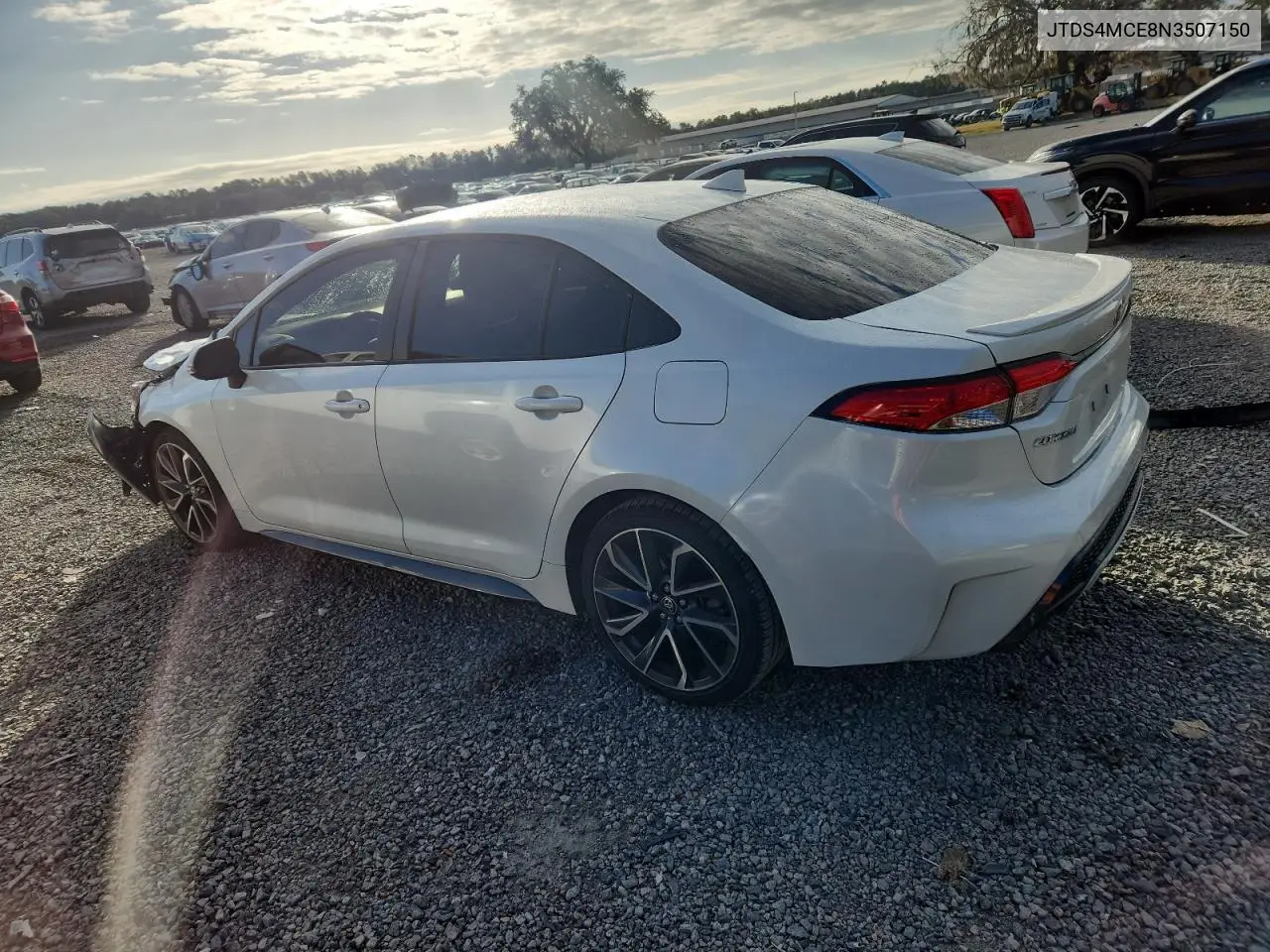 JTDS4MCE8N3507150 2022 Toyota Corolla Se