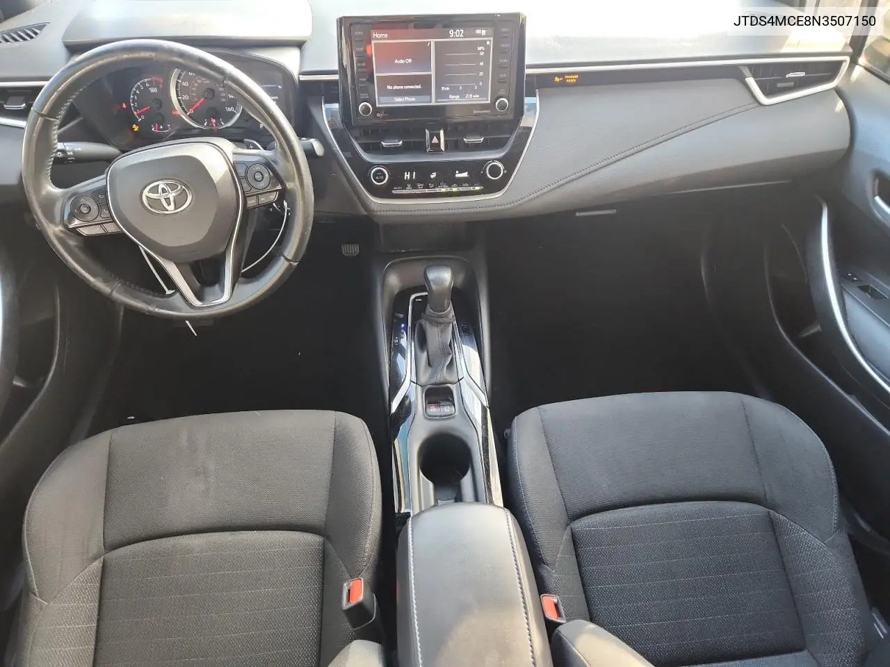 JTDS4MCE8N3507150 2022 Toyota Corolla Se