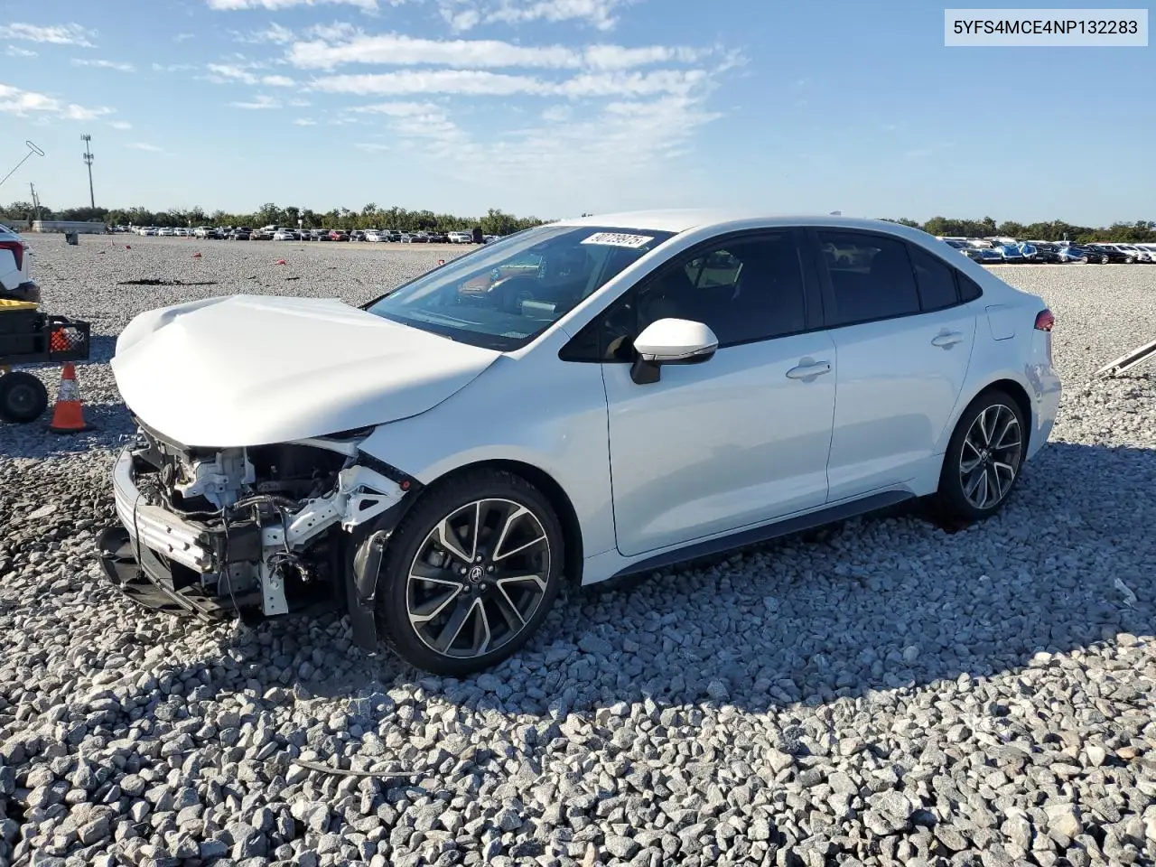 5YFS4MCE4NP132283 2022 Toyota Corolla Se