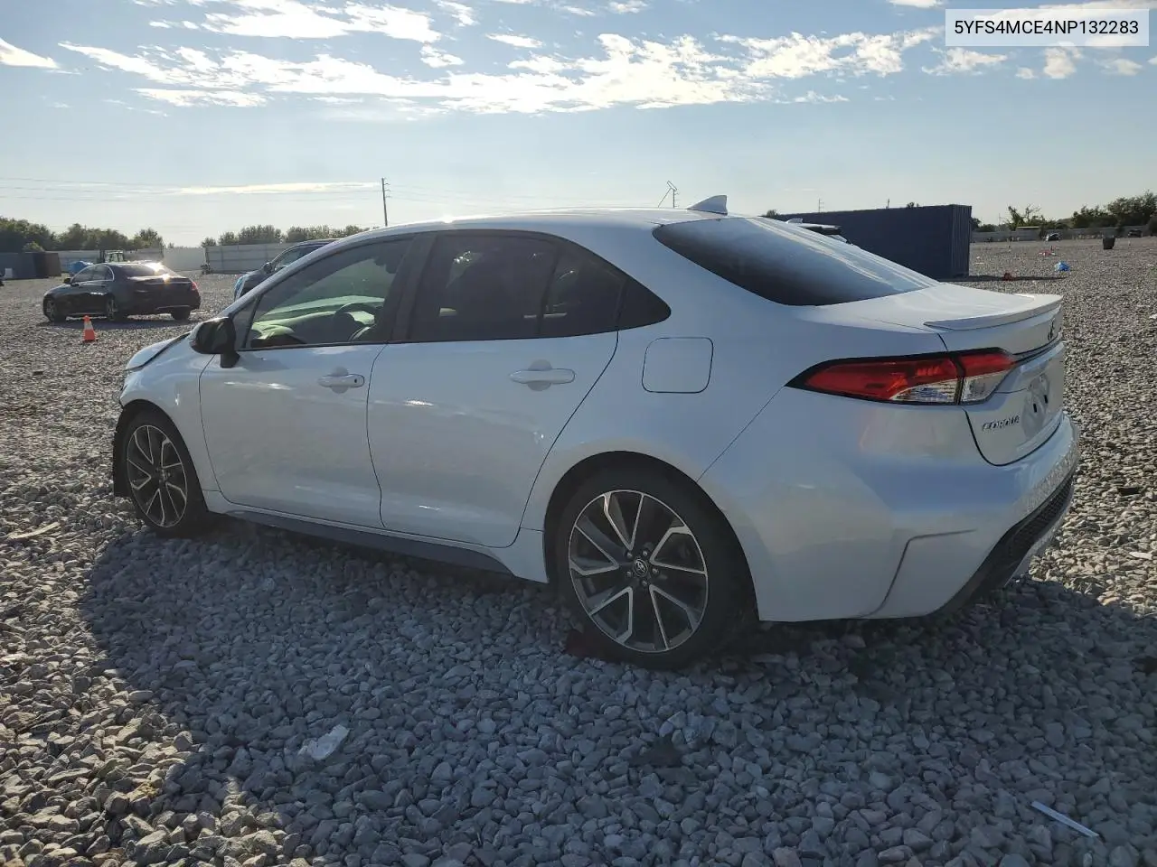 5YFS4MCE4NP132283 2022 Toyota Corolla Se