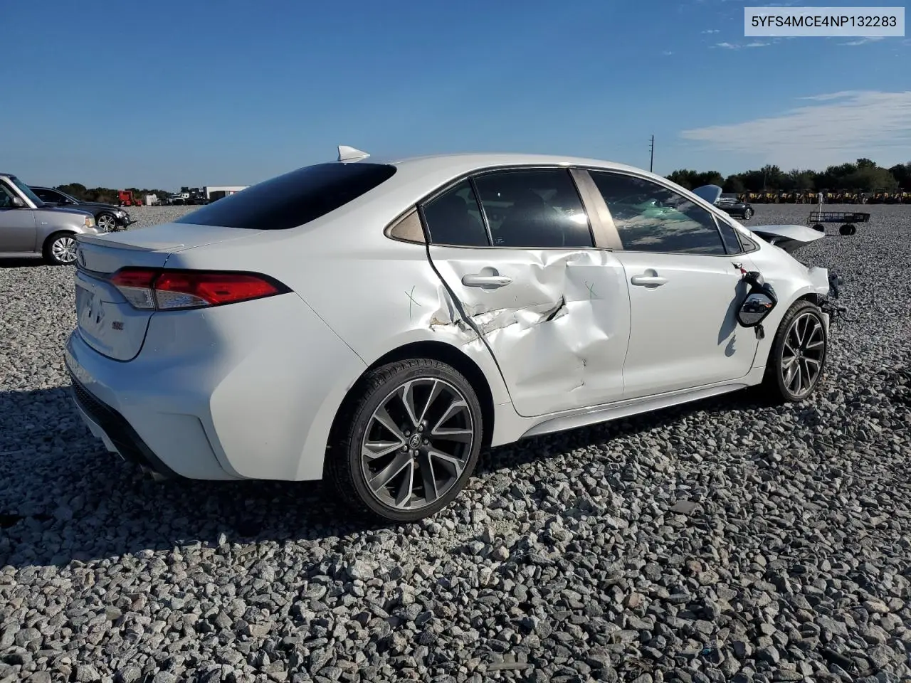 5YFS4MCE4NP132283 2022 Toyota Corolla Se