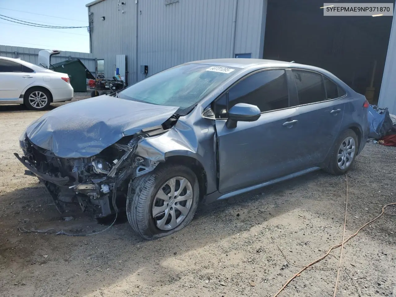 5YFEPMAE9NP371870 2022 Toyota Corolla Le