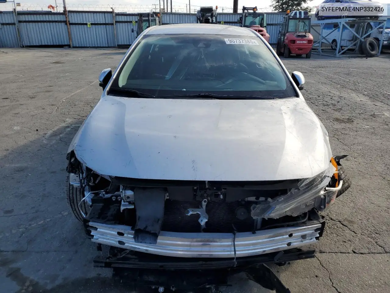 5YFEPMAE4NP332426 2022 Toyota Corolla Le
