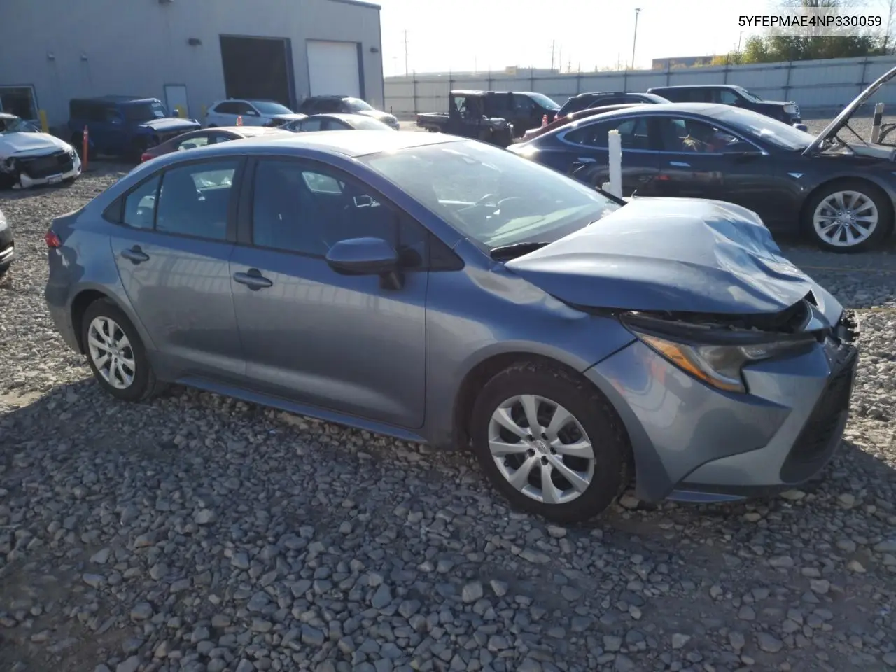 5YFEPMAE4NP330059 2022 Toyota Corolla Le