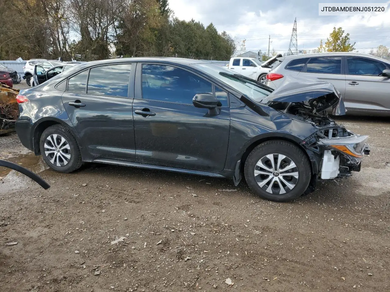 JTDBAMDE8NJ051220 2022 Toyota Corolla