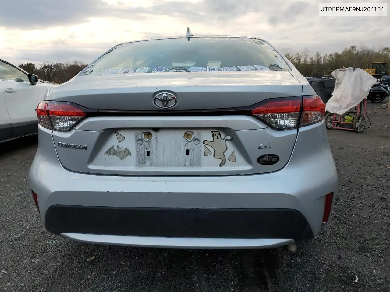 JTDEPMAE9NJ204154 2022 Toyota Corolla Le