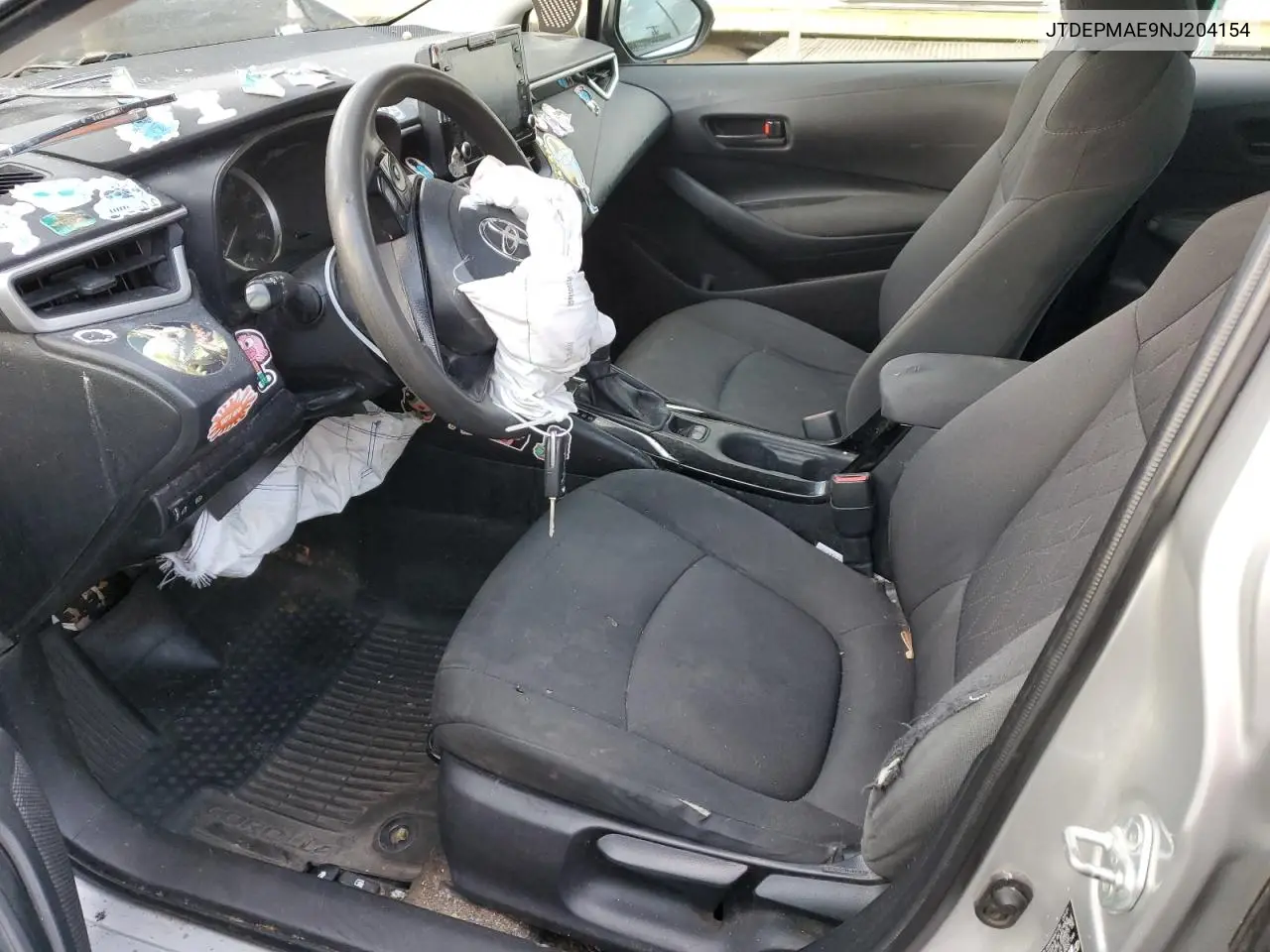 JTDEPMAE9NJ204154 2022 Toyota Corolla Le