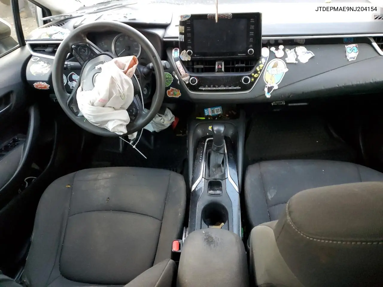 JTDEPMAE9NJ204154 2022 Toyota Corolla Le