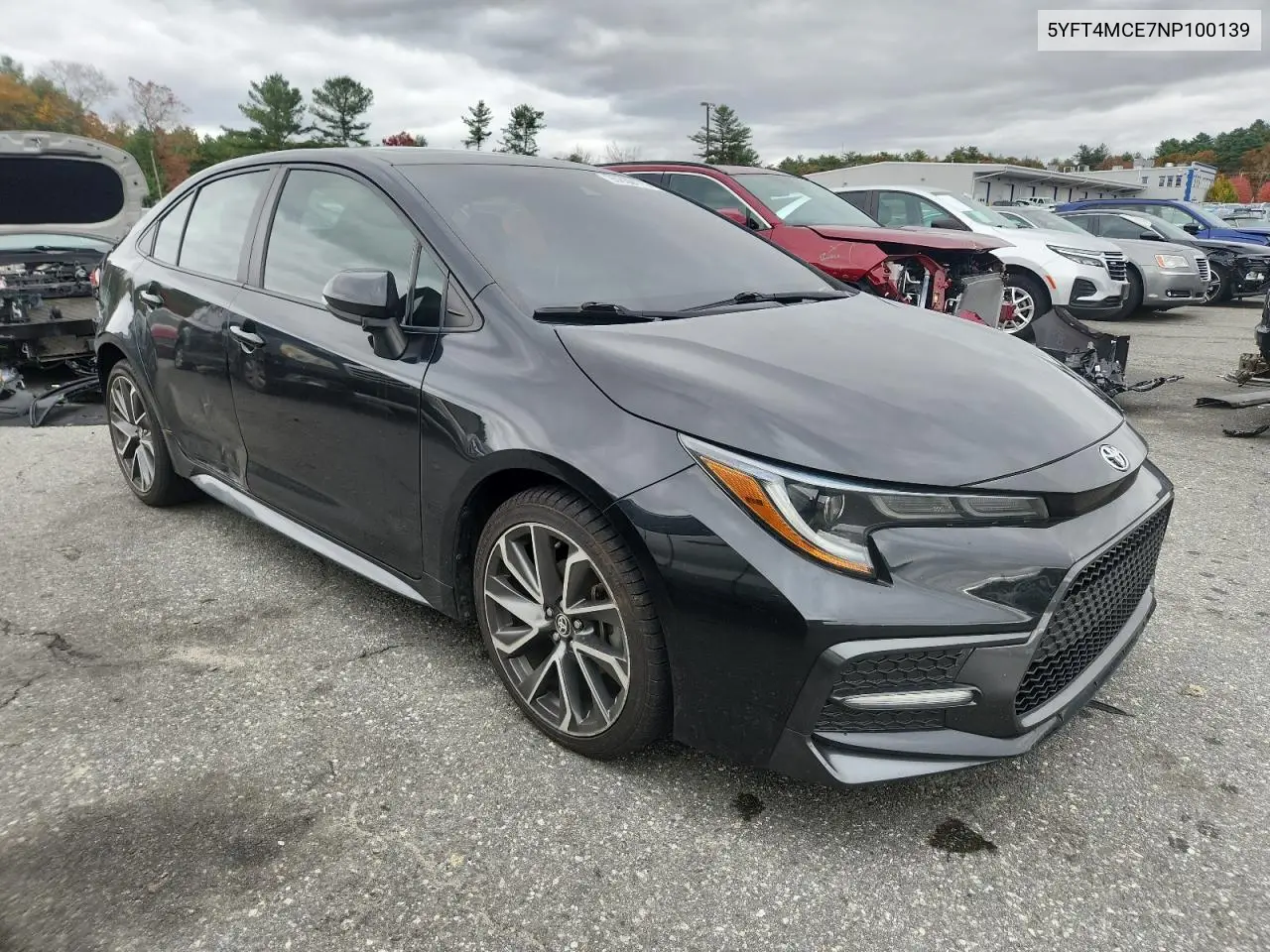 5YFT4MCE7NP100139 2022 Toyota Corolla Xse
