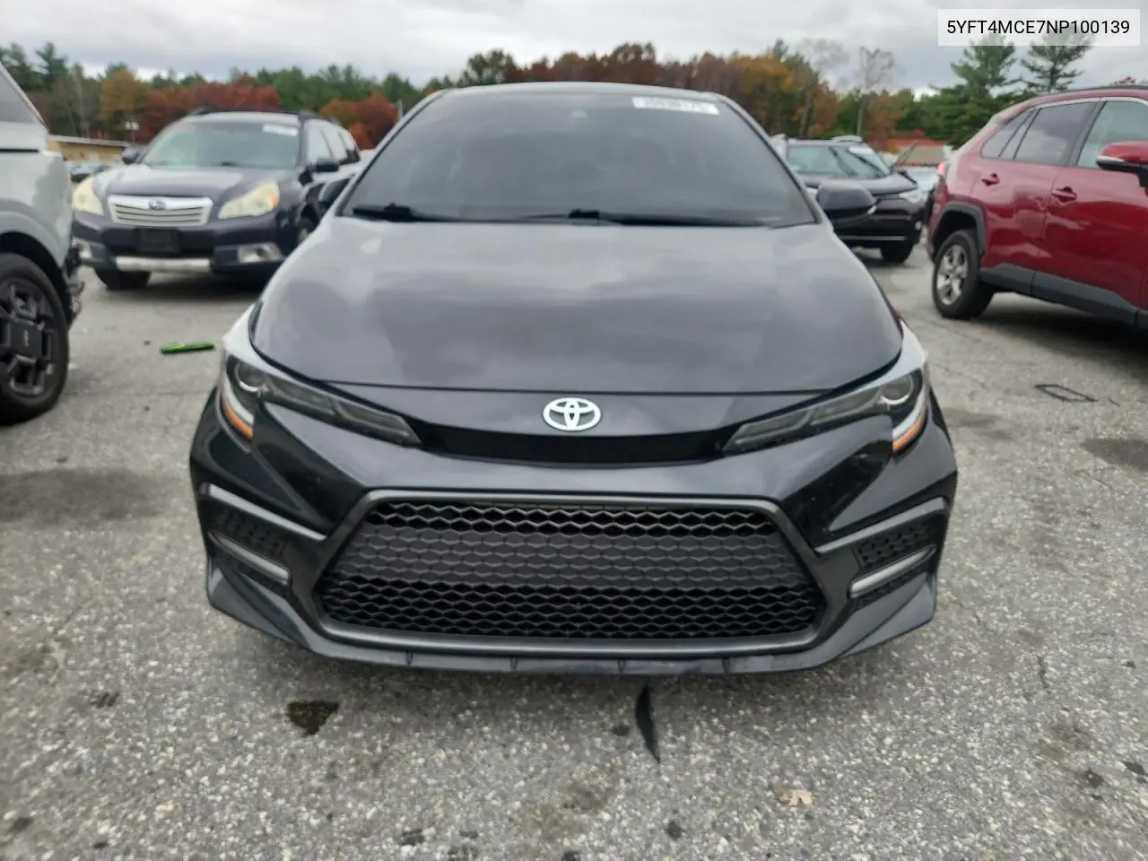 5YFT4MCE7NP100139 2022 Toyota Corolla Xse