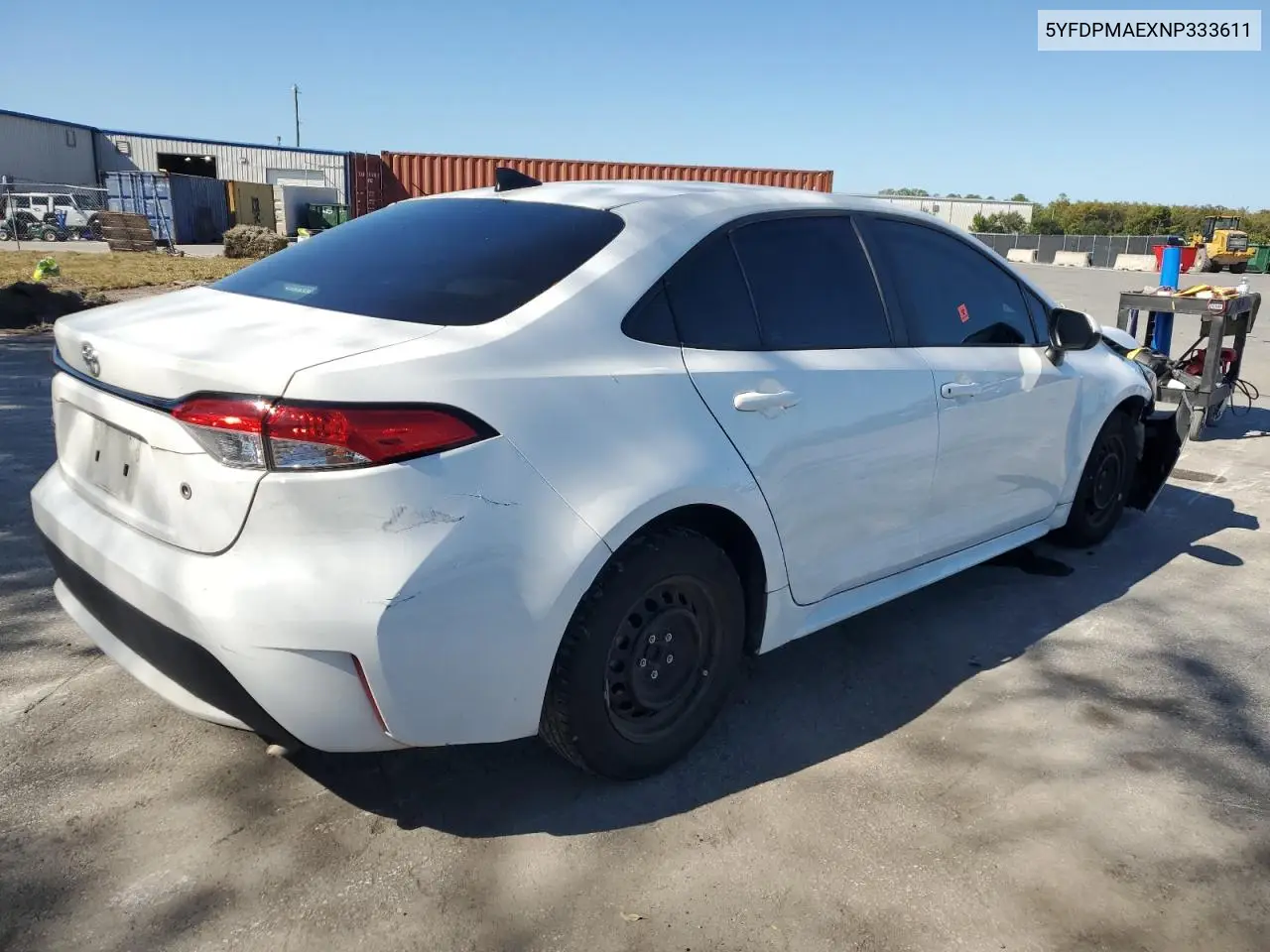 5YFDPMAEXNP333611 2022 Toyota Corolla L