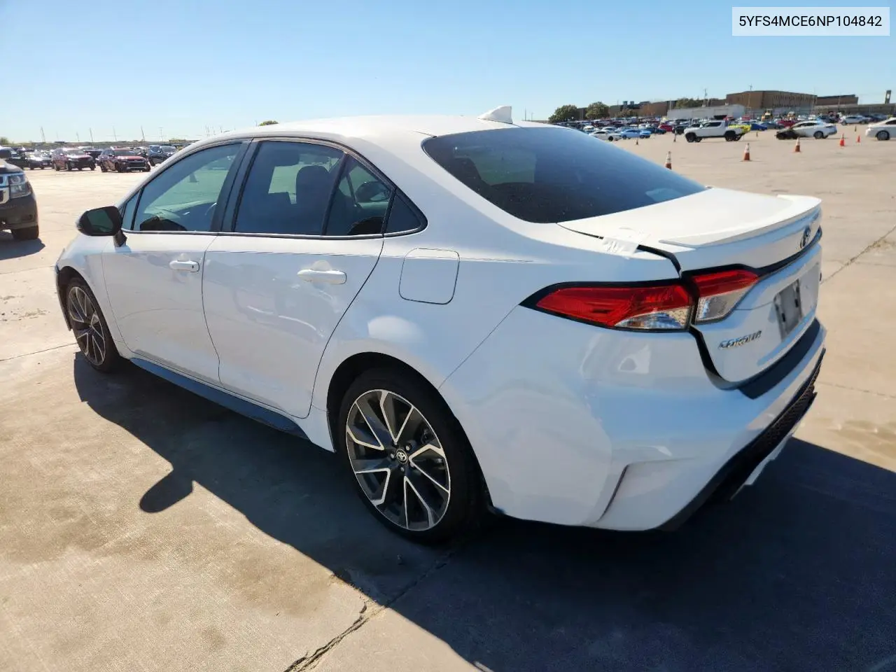 5YFS4MCE6NP104842 2022 Toyota Corolla Se