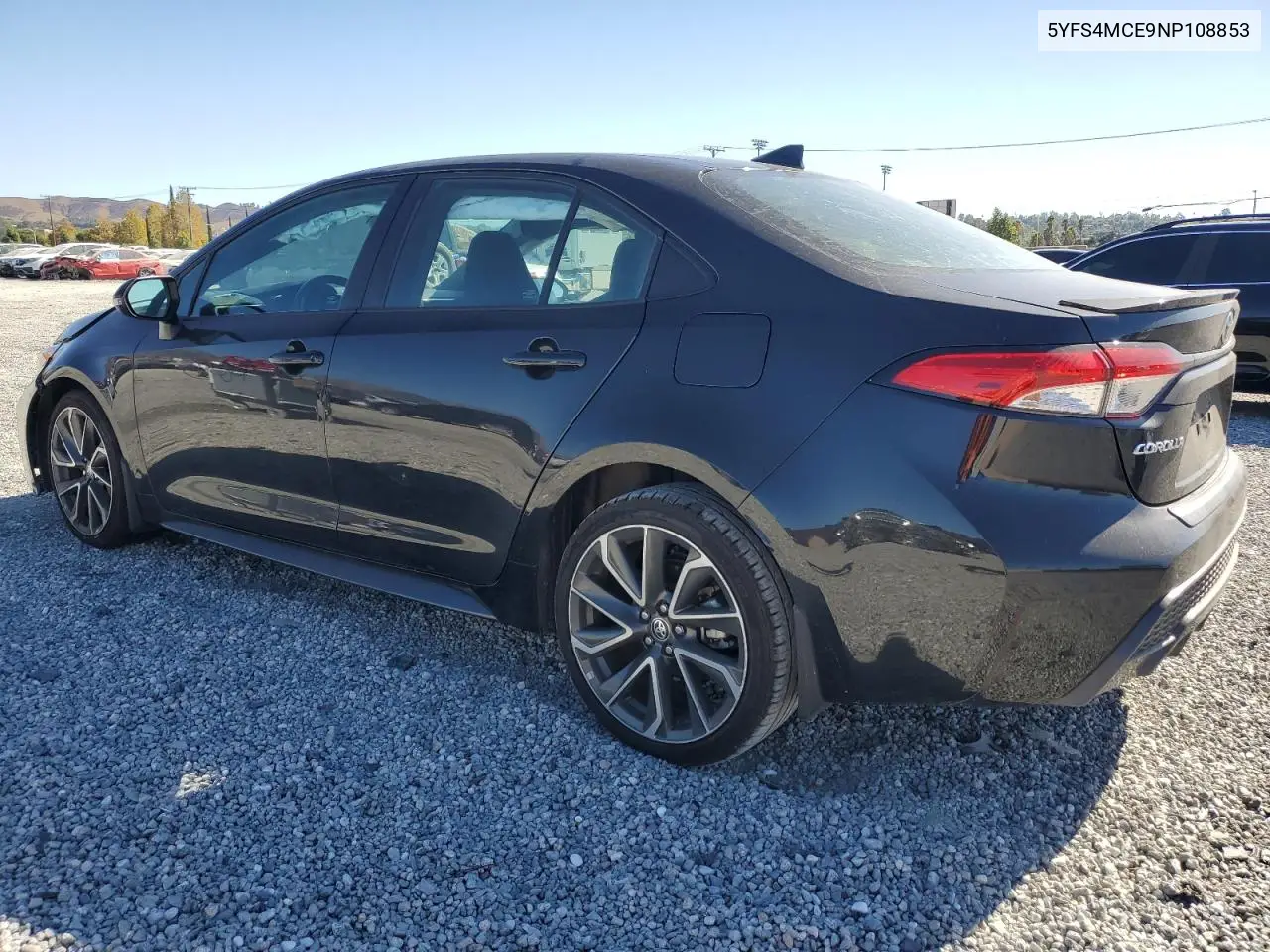 5YFS4MCE9NP108853 2022 Toyota Corolla Se