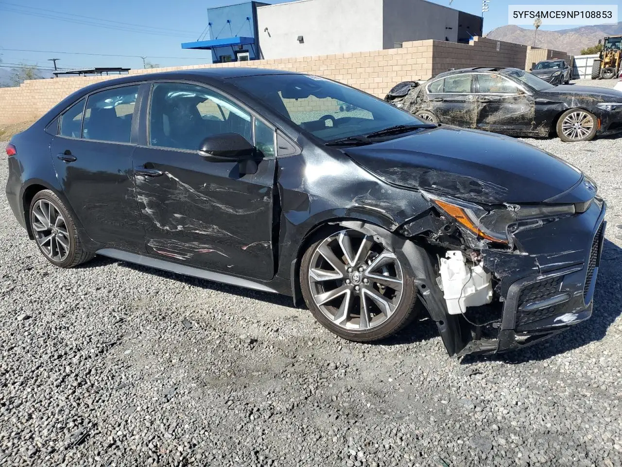 5YFS4MCE9NP108853 2022 Toyota Corolla Se