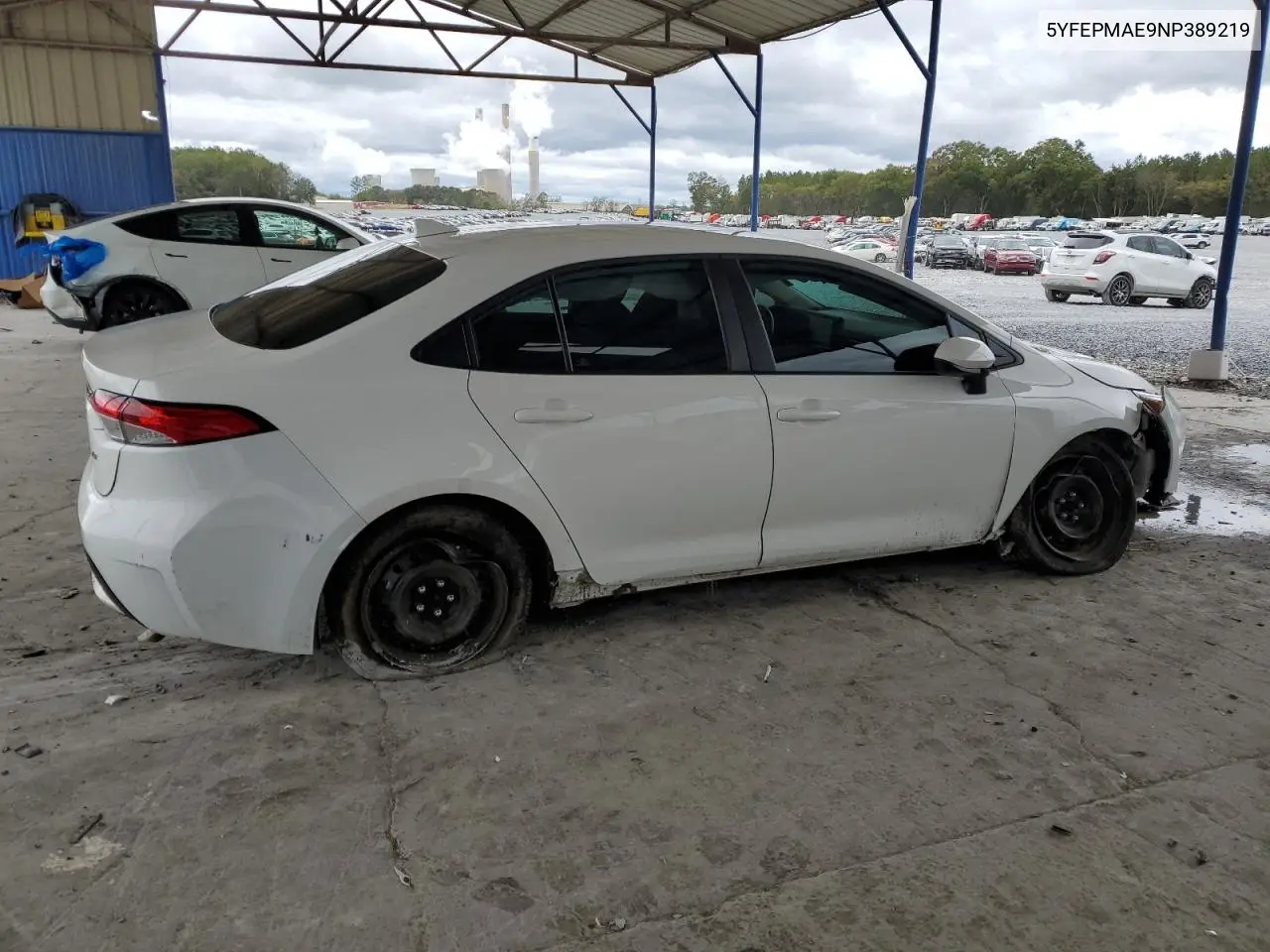5YFEPMAE9NP389219 2022 Toyota Corolla Le