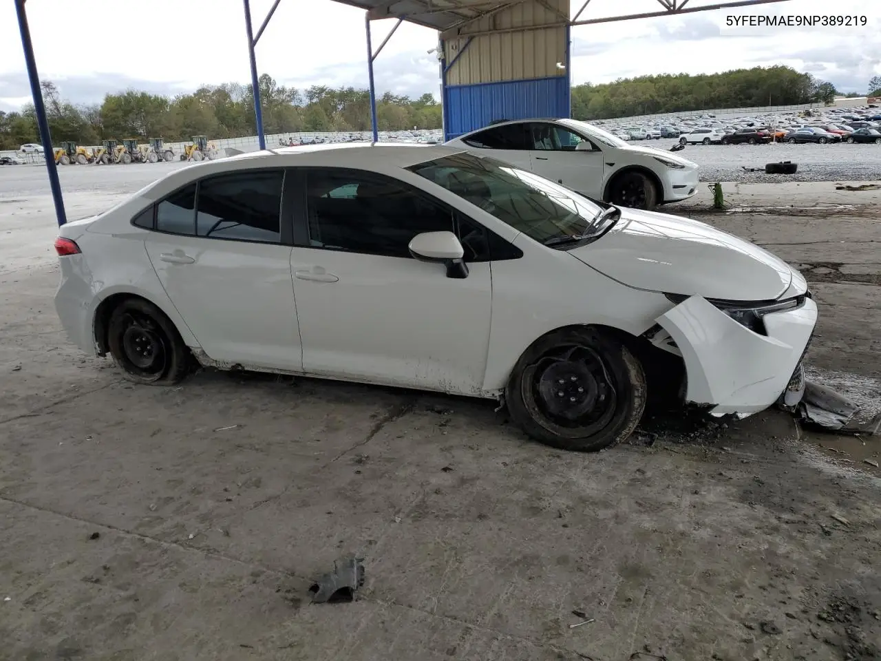 5YFEPMAE9NP389219 2022 Toyota Corolla Le