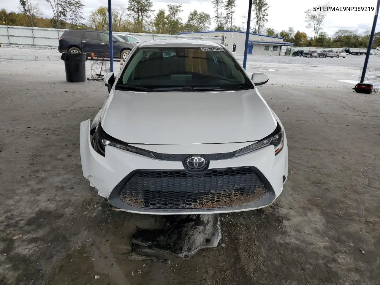 5YFEPMAE9NP389219 2022 Toyota Corolla Le