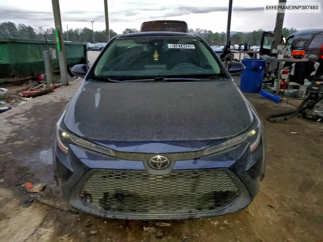 5YFEPMAEXNP387480 2022 Toyota Corolla Le