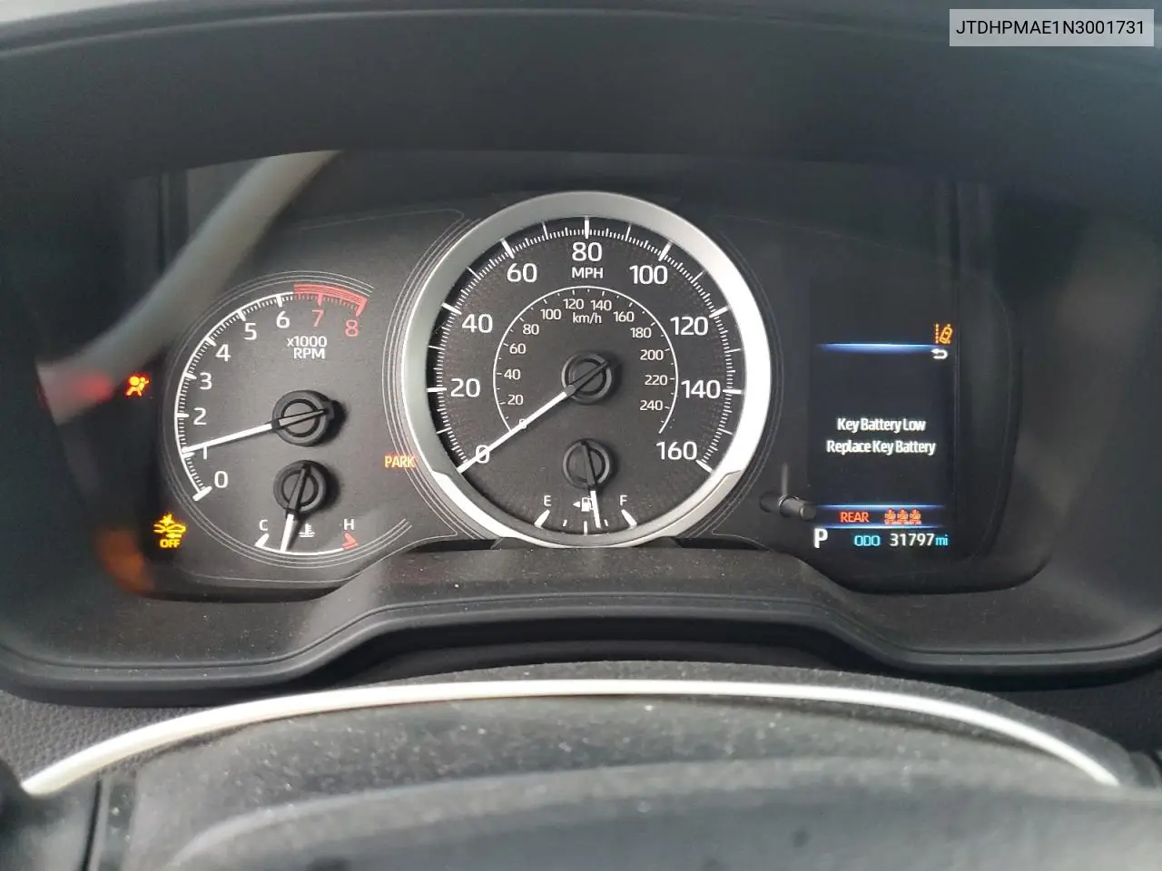 JTDHPMAE1N3001731 2022 Toyota Corolla Le