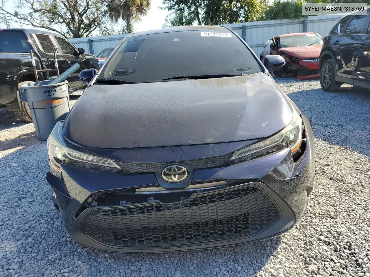 5YFEPMAE8NP318769 2022 Toyota Corolla Le
