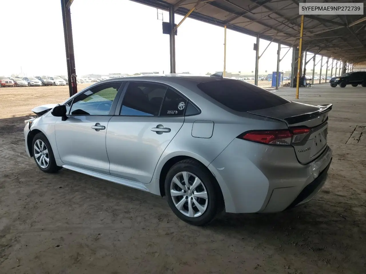 5YFEPMAE9NP272739 2022 Toyota Corolla Le