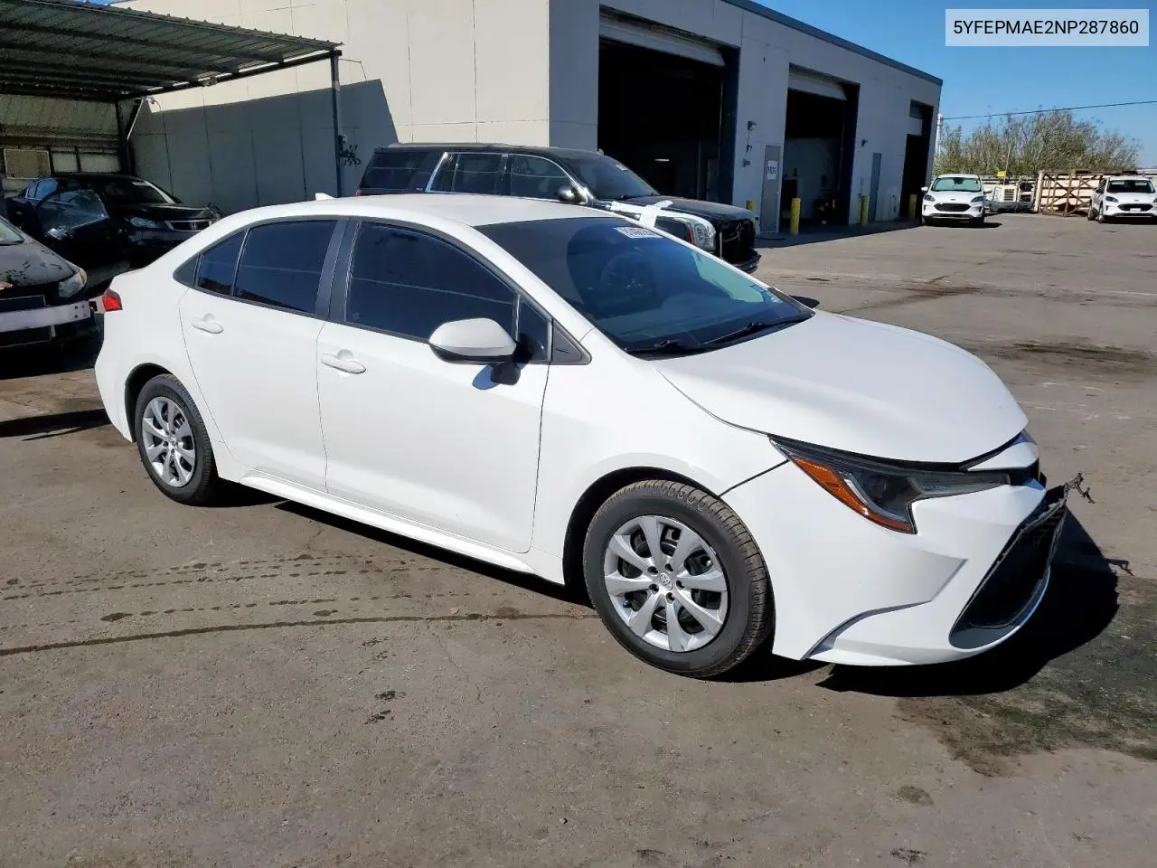 5YFEPMAE2NP287860 2022 Toyota Corolla Le