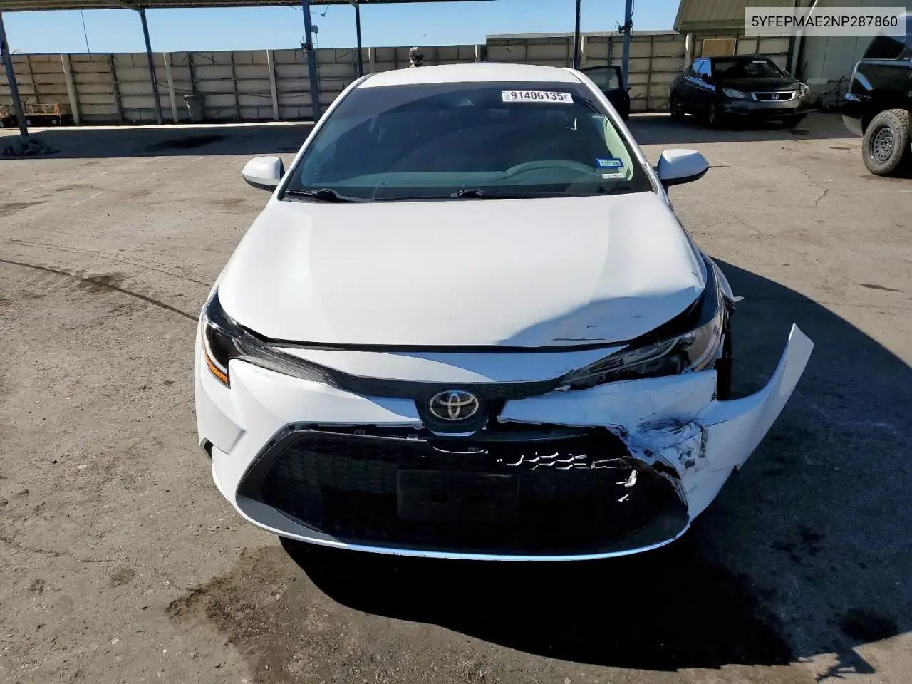 5YFEPMAE2NP287860 2022 Toyota Corolla Le