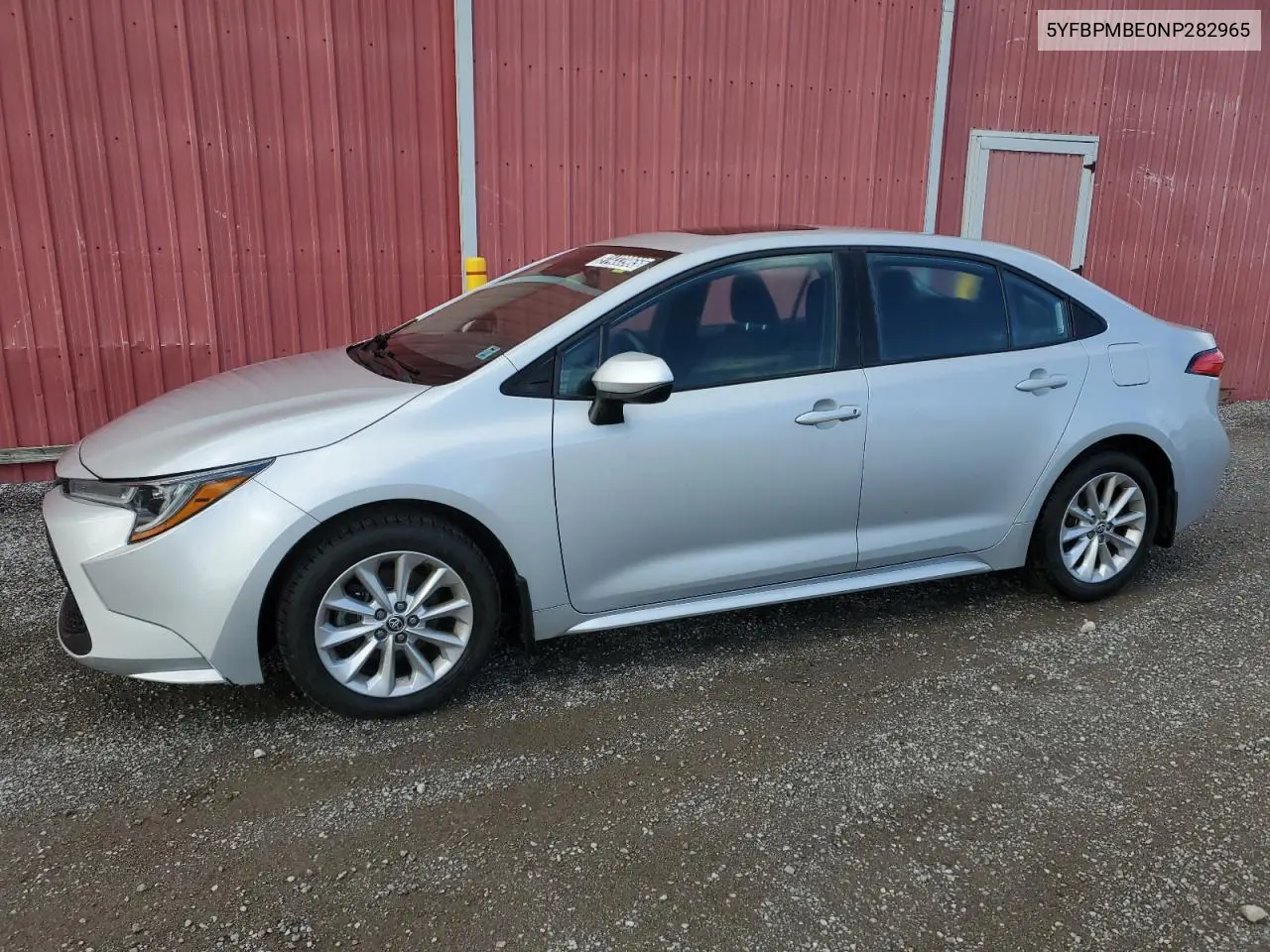 5YFBPMBE0NP282965 2022 Toyota Corolla Le