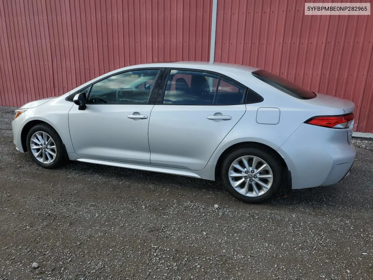 5YFBPMBE0NP282965 2022 Toyota Corolla Le