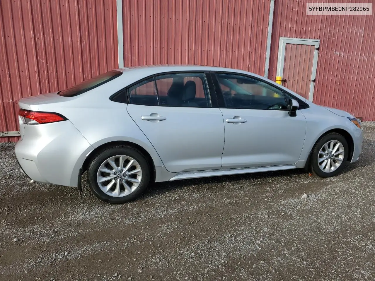 5YFBPMBE0NP282965 2022 Toyota Corolla Le