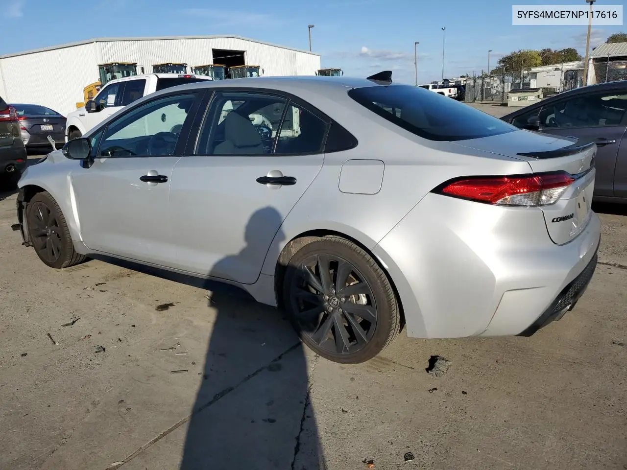 5YFS4MCE7NP117616 2022 Toyota Corolla Se