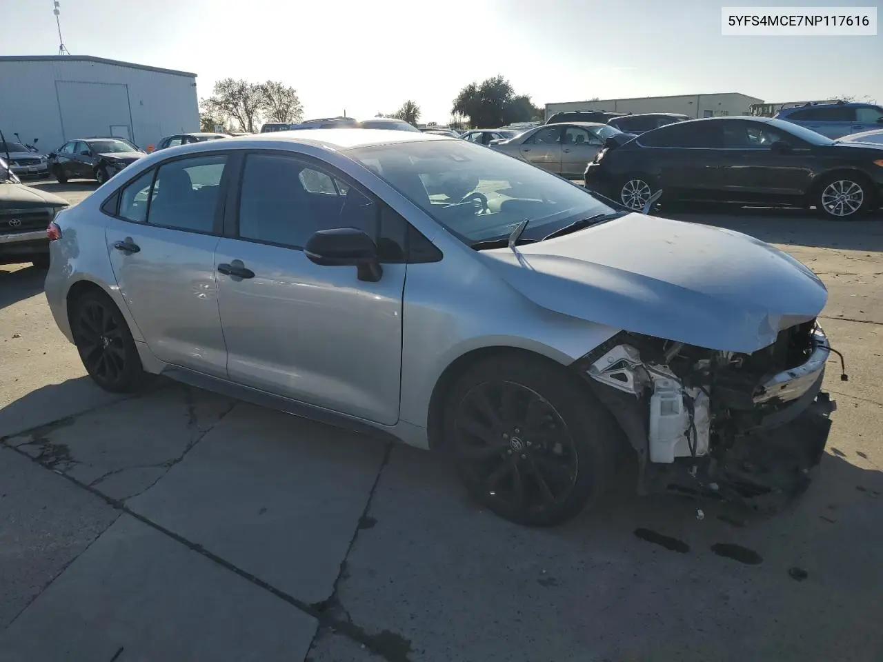 5YFS4MCE7NP117616 2022 Toyota Corolla Se