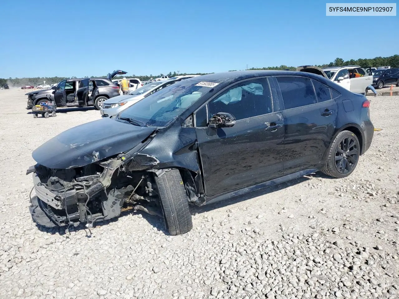 5YFS4MCE9NP102907 2022 Toyota Corolla Se