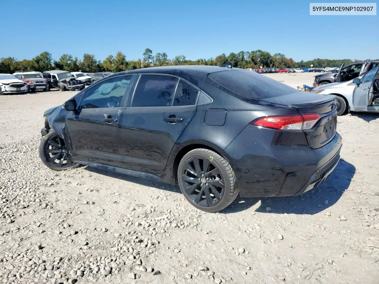 5YFS4MCE9NP102907 2022 Toyota Corolla Se