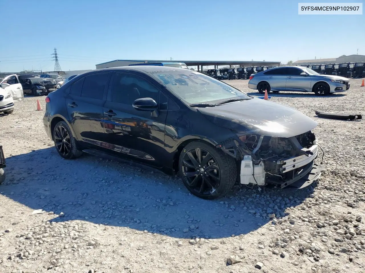5YFS4MCE9NP102907 2022 Toyota Corolla Se