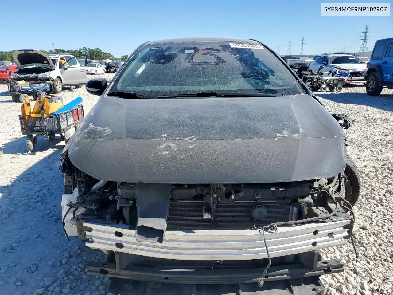 5YFS4MCE9NP102907 2022 Toyota Corolla Se