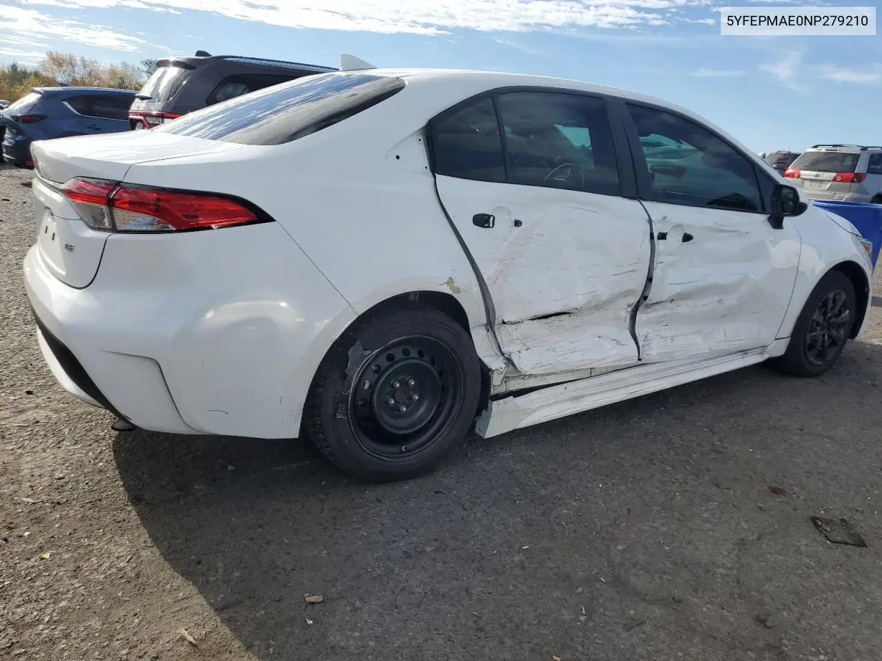 5YFEPMAE0NP279210 2022 Toyota Corolla Le