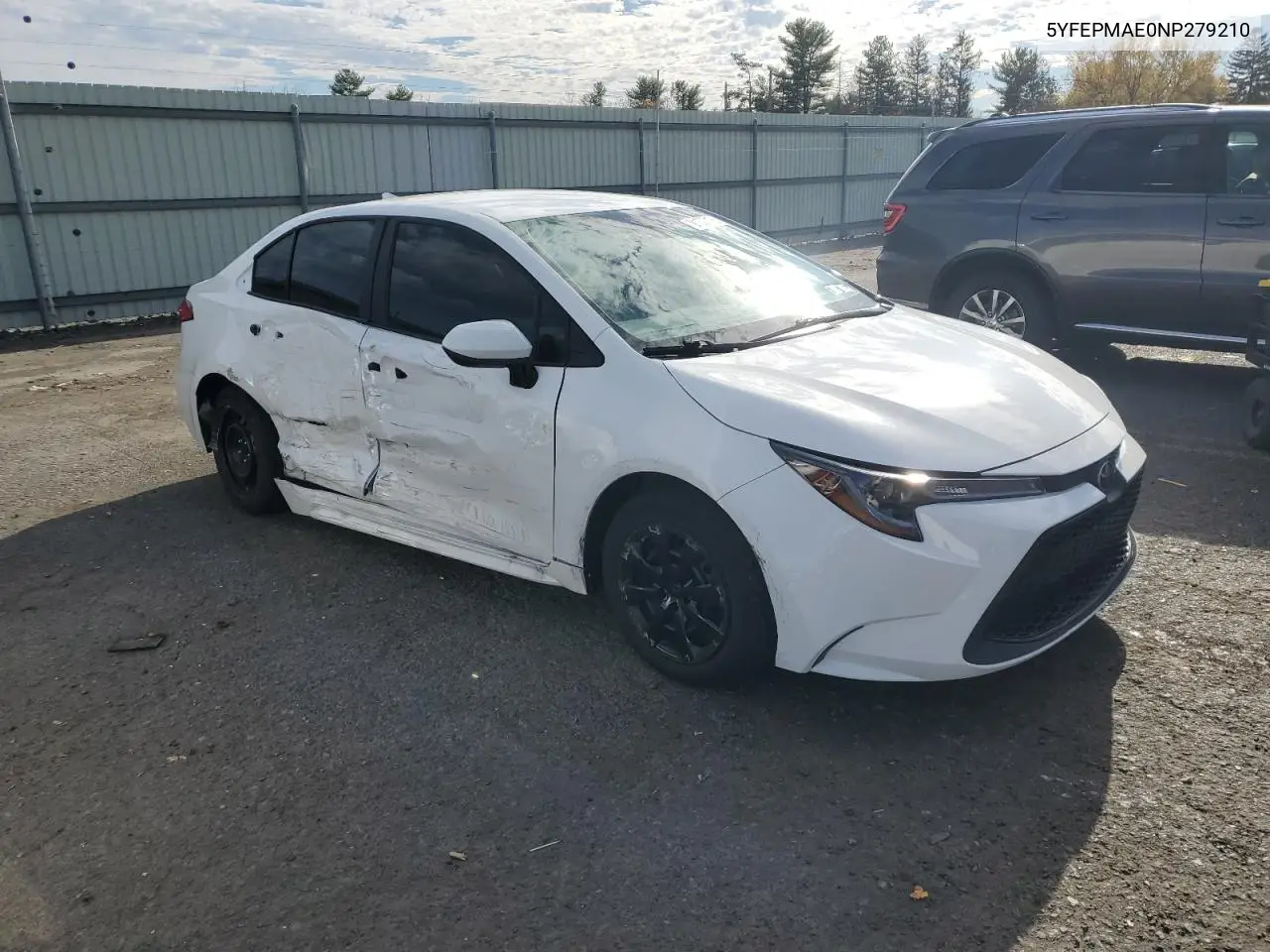 5YFEPMAE0NP279210 2022 Toyota Corolla Le