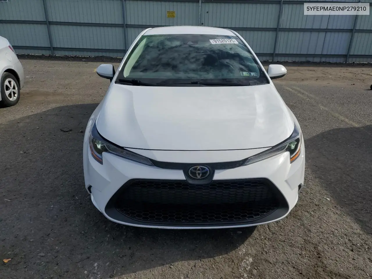 5YFEPMAE0NP279210 2022 Toyota Corolla Le