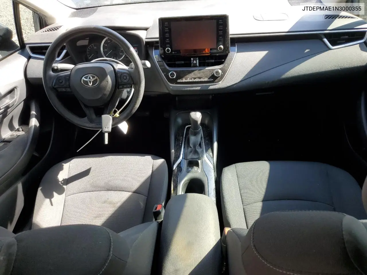 JTDEPMAE1N3000355 2022 Toyota Corolla Le