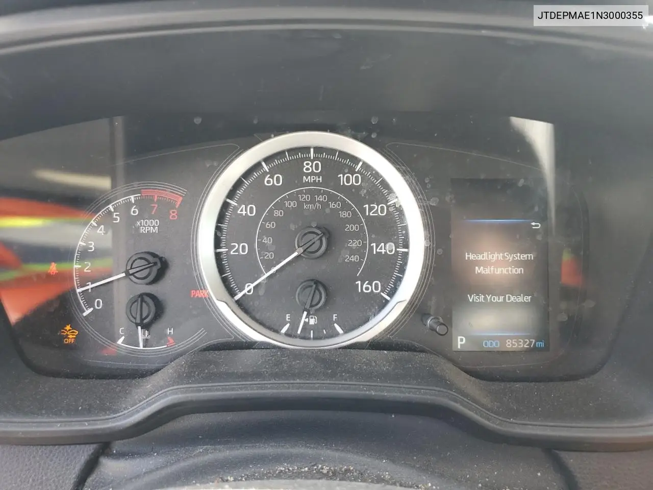 JTDEPMAE1N3000355 2022 Toyota Corolla Le