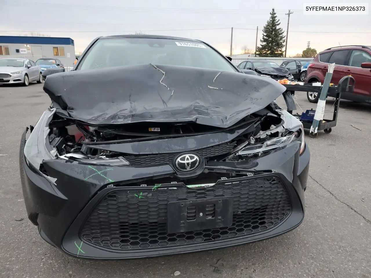 5YFEPMAE1NP326373 2022 Toyota Corolla Le