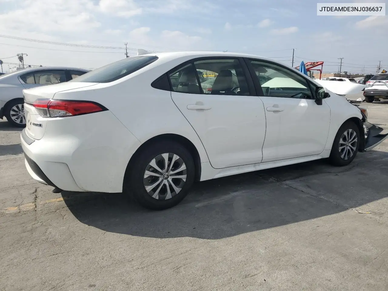 JTDEAMDE3NJ036637 2022 Toyota Corolla Le