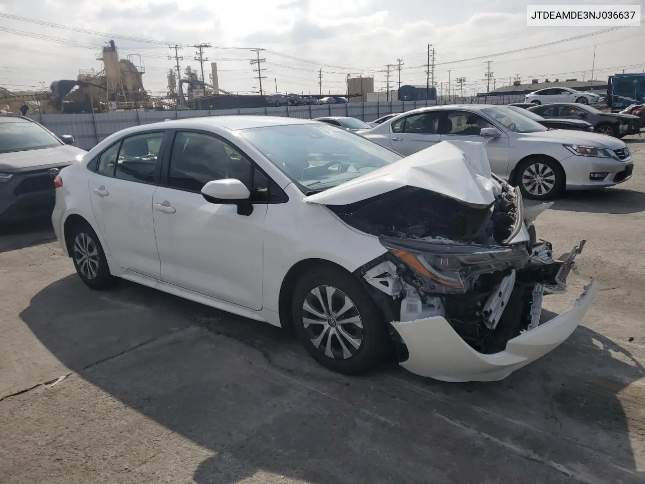JTDEAMDE3NJ036637 2022 Toyota Corolla Le
