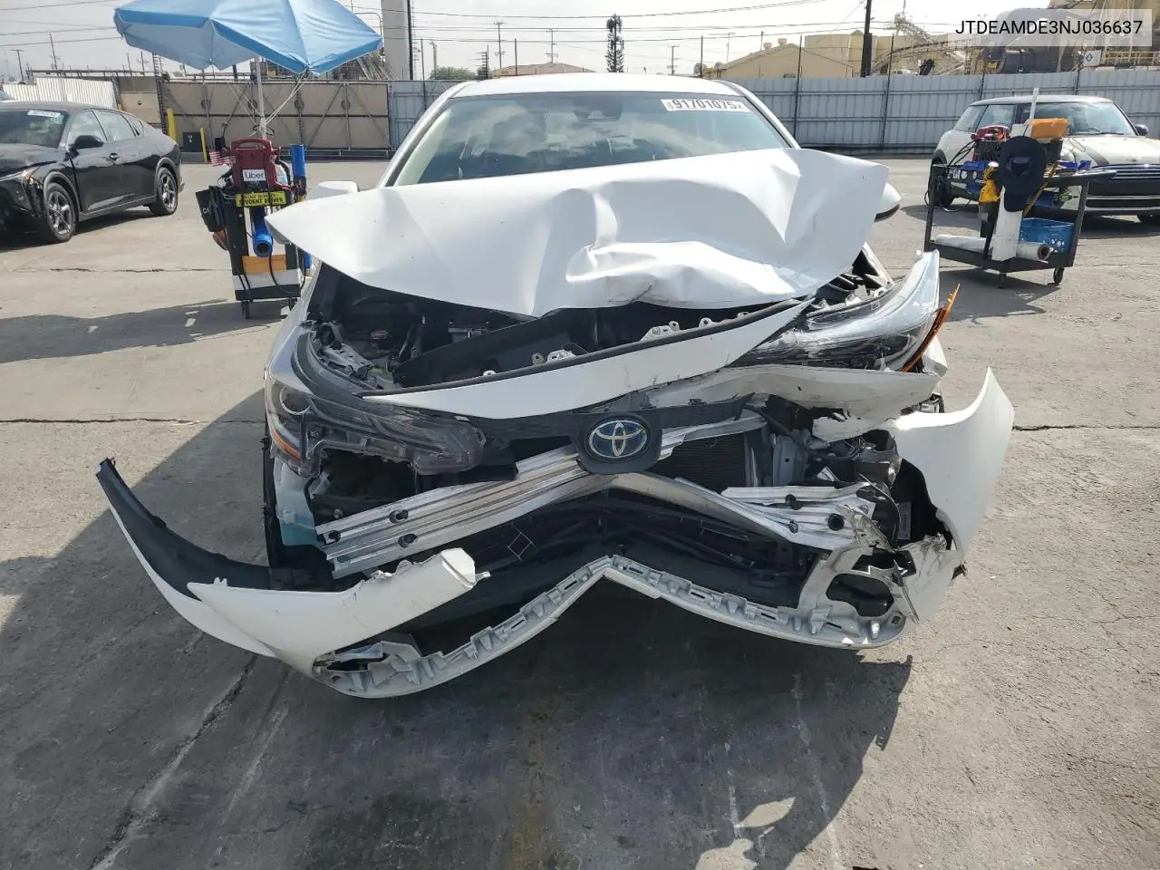 JTDEAMDE3NJ036637 2022 Toyota Corolla Le