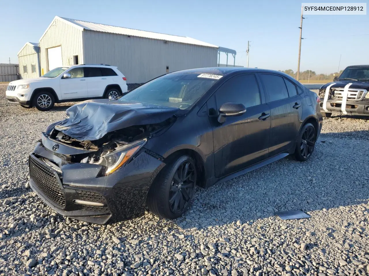 5YFS4MCE0NP128912 2022 Toyota Corolla Se