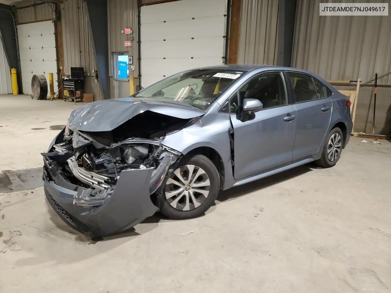 JTDEAMDE7NJ049617 2022 Toyota Corolla Le